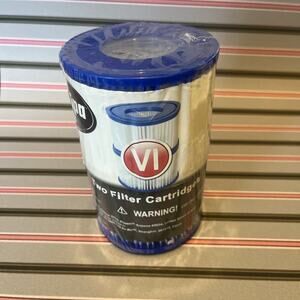 Bestway SaluSpa Type VI Inflatable Hot Tub Pool Filter Cartridge 2 filters